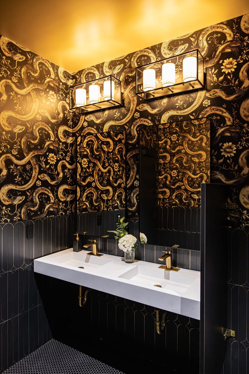 The Chestnut Hall men's restroom