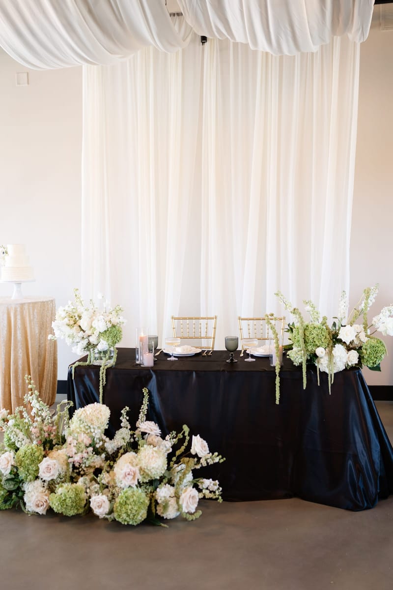 Wedding Setup — The Chestnut Hall, downtown McKinney