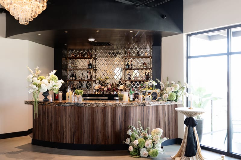Wedding Setup — The Chestnut Hall, downtown McKinney